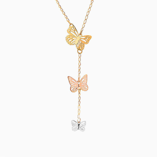 MLN78 - Butterfly Chain Necklace in 18K Gold - 21046140226-1.jpg