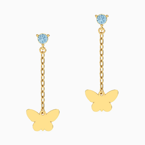 MLE206 - Butterfly Colored Stones Drop Earrings in 18K Gold - 111031100332001-1.jpg