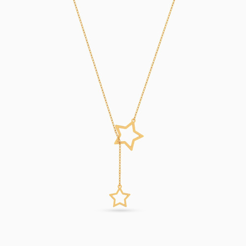 MLN221 - Star Chain Necklace in 18K Gold - 21046140588-2.jpg