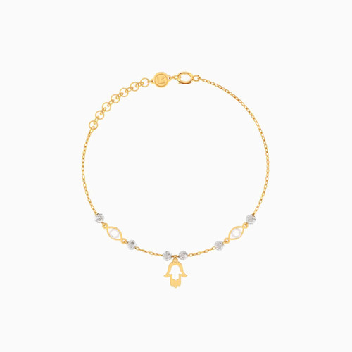 MLB45 - Hamsa Chain Bracelet in 18K Gold - 21047140067-1.jpg