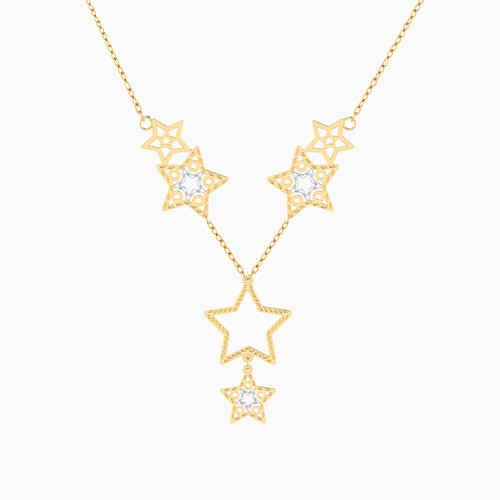 MLN207 - Star Chain Necklace in 18K Gold - 21046140438-1.jpg