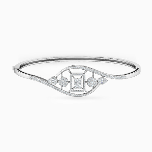 LDB224 - Cutwork Diamond Bangle Bracelet in 18K Gold - 144300300111001-1.jpg