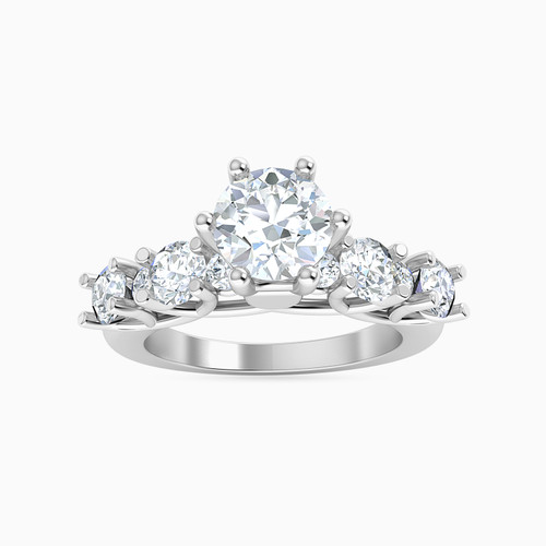 LDR942 - Circle Diamond Ring in 18K Gold - TW10-077-1.jpg