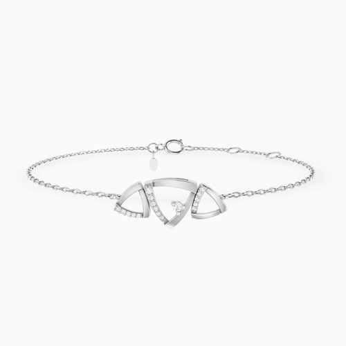 LDB229 - Triangle Diamond Chain Bracelet in 18K Gold - 144360300461191-1.jpg