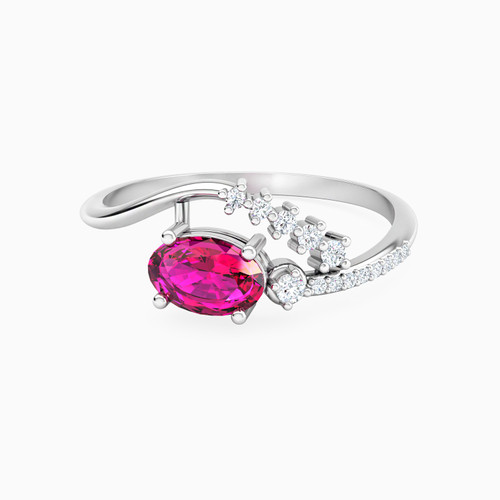 LDR1317 - Oval Diamond & Rose Stone Ring in 18K Gold - 144100302381141-1.jpg