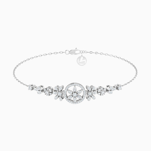 LDB324 - Flower Diamond Chain Bracelet in 18K Gold - BR30-399-1.jpg