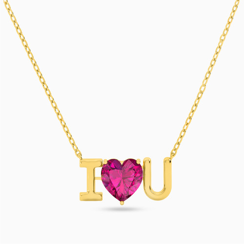 LIN195 - I Love You Rose Stone Necklace in 18K Gold - 112051100472451-1.jpg