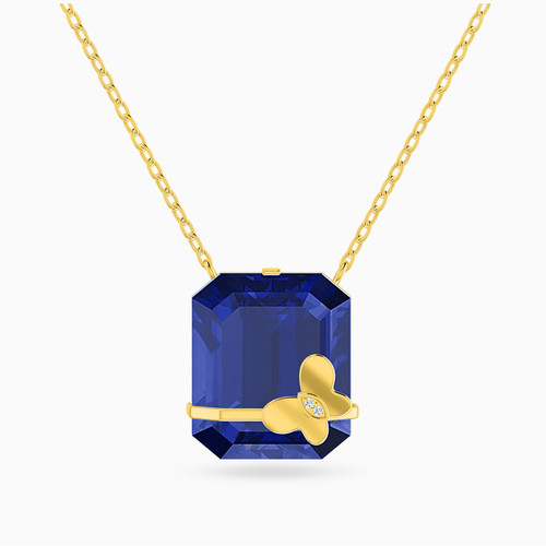 LIN252 - Square Blue Stone Necklace in 18K Gold - 112051100962451-1.jpg