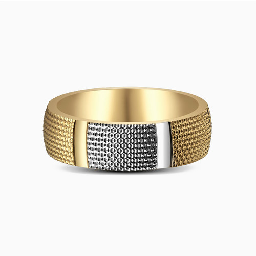 LGR826 - Textured Wedding Band in 18K Gold (Size 17) - 00000L12422-E55-1.jpg