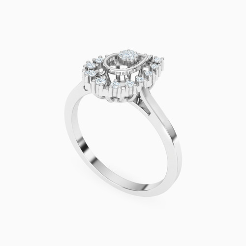 LDR1247 - Pear Diamond Ring in 18K Gold - RG10-1413-2.jpg