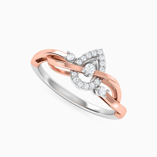 LDR1236 - Pear Diamond Ring in 18K Gold - RG10-1247-2.jpg