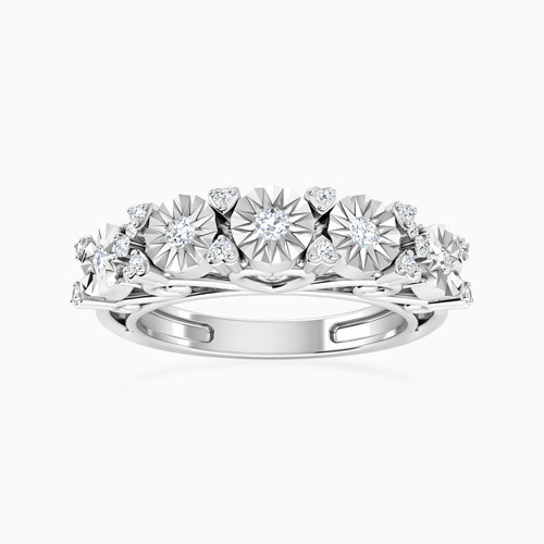 LDR1469 - Circle Diamond Ring in 18K Gold - TW70-976-1.jpg