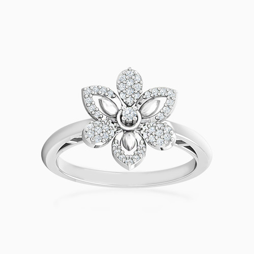 LDR853 - Flower Diamond Ring in 18K Gold - RG10-1240-1.jpg