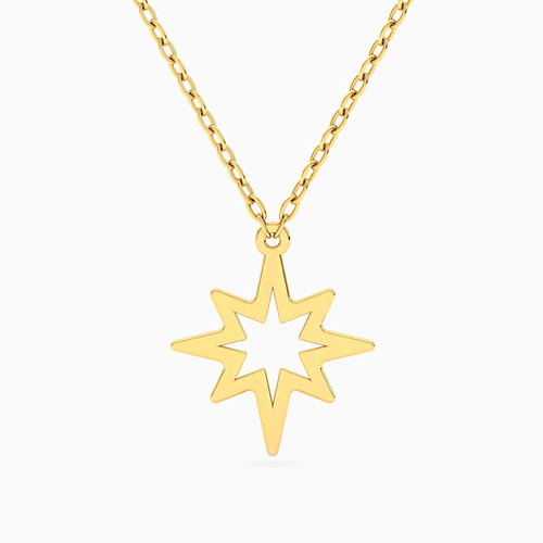 MLN521 - Star Necklace in 18K Gold - E11051400422421-1.jpg
