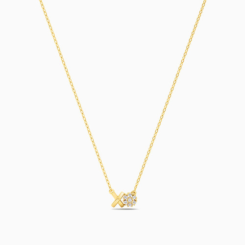 MLN556 - XO Letter Diamonds Necklace in 18K Gold - NM50-252-3.jpg