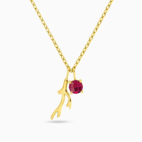 LIN133 - Twig Red Stone Necklace in 18K Gold - 112050301502451-1.jpg