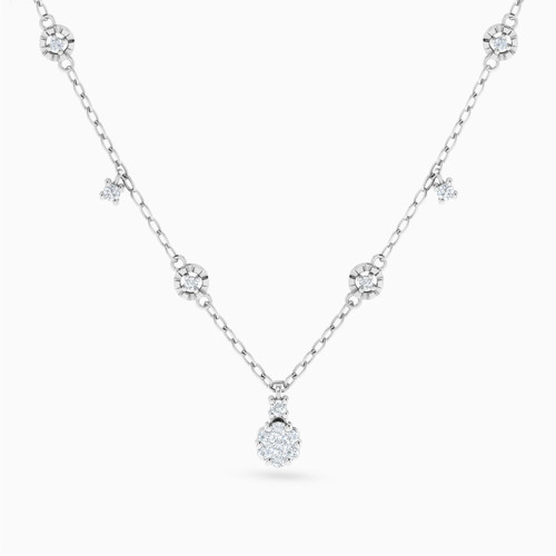 LDN883 - Circle Diamond Charms Necklace in 18K Gold - 144500302071451-1.jpg