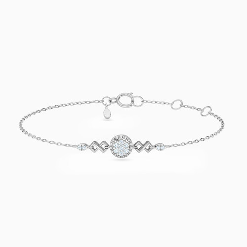 LDB233 - Flower Diamond Chain Bracelet in 18K Gold - 144360300501191-1.jpg