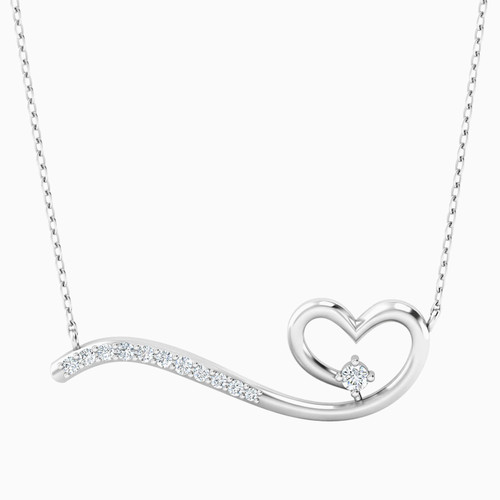 LDN948 - Heart Diamond Necklace in 18K Gold - 444500300481451-1.jpg
