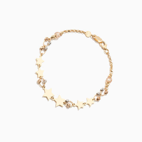 LGB269 - Star Chain Bracelet in 18K Gold - 21010140364-1.jpg