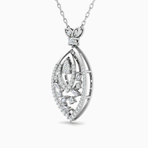 LDN1351 - Marquise Diamond Necklace in 18K Gold - PN40-555-2.jpg