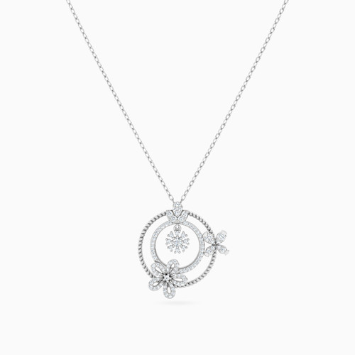 LDN1178 - Circle Diamond Necklace in 18K Gold - PN40-522-3.jpg