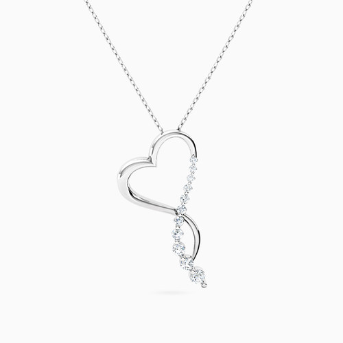 LDN1125 - Heart Diamond Necklace in 18K Gold - PN40-123-1.jpg