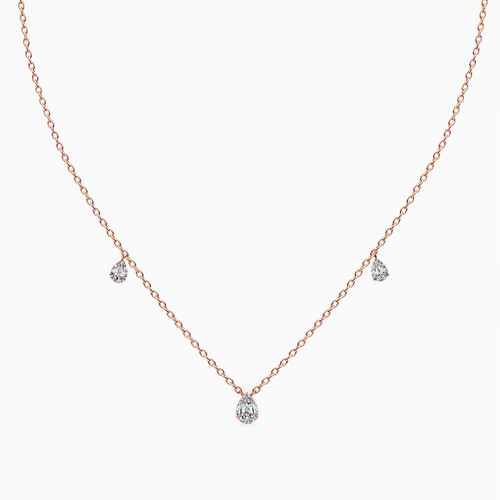 LDN949 - Pear Diamond Chain Necklace in 18K Gold - 444500301301451-1.jpg