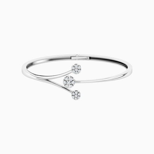 LDB300 - Flower Diamond Bangle Bracelet in 18K Gold - BR30-304-1.jpg