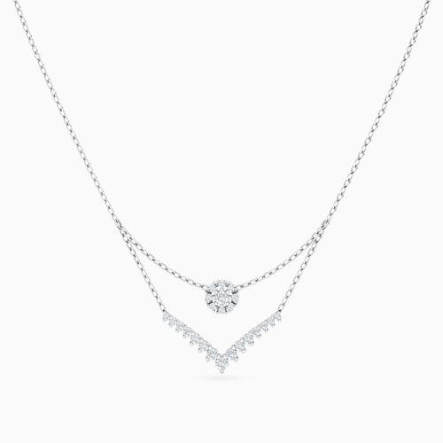 LDN1074 - Circle Diamond Necklace in 18K Gold - NK50-163-3.jpg