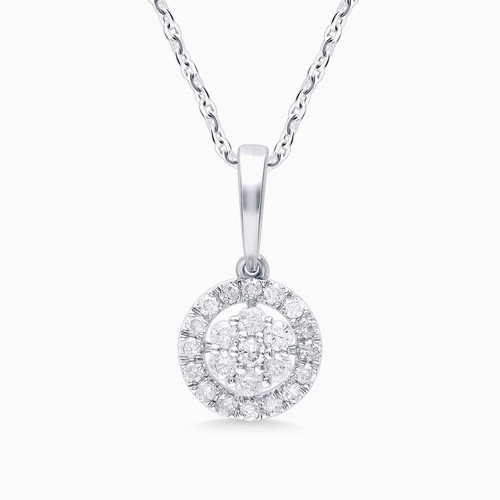 LDN1272 - Circle Diamond Necklace in 18K Gold - 444501101431451_1.jpg