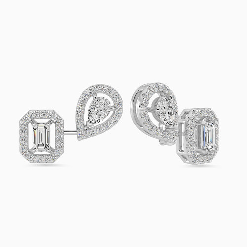 LGDE7 - Baguette Lab Grown Diamond Stud Earrings in 18K Gold - 451202200011001-2.jpg