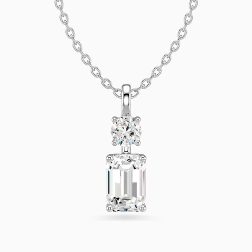 LGDN15 - Baguette Lab Grown Diamond Necklace in 18K Gold - 451500300051451-1.jpg