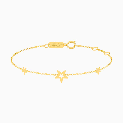 MLB98 - Star Chain Bracelet in 18K Gold - 111101400492181-1.jpg