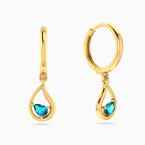MLE312 - Pear Green Stones Drop Earrings in 14K Gold - 101031800092001-1.jpg