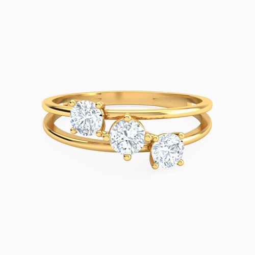 LGR553 - Circle Cubic Zirconia Ring in 18K Gold - 314021800242182-1.jpg