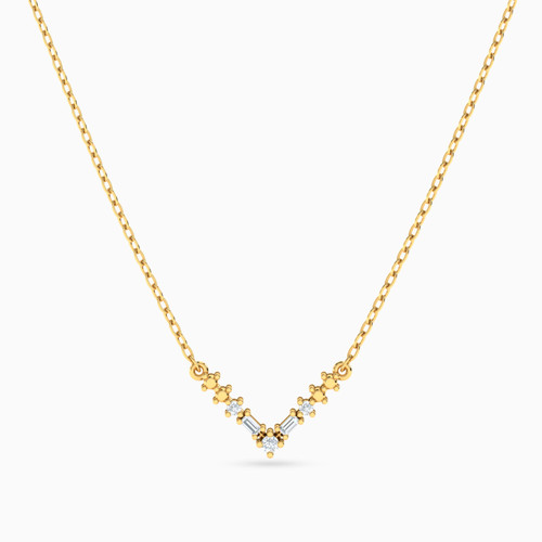 LDN1659 - Circle Diamond Necklace in 18K Gold - 144500302601451-1.jpg