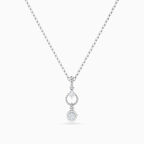 LDN1666 - Circle Diamond Necklace in 18K Gold - 144500304571451-1.jpg