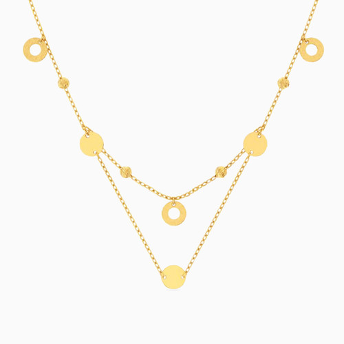 MLN79 - Circle Layered Necklace in 18K Gold - 21046140320-1.jpg