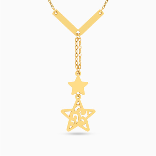 MLN158 - Star Necklace in 18K Gold - 21046140029-1.jpg
