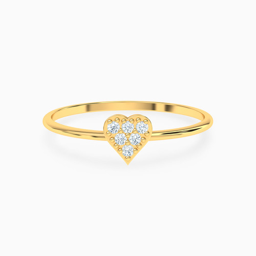 LGR581 - Heart Cubic Zirconia Ring in 18K Gold - 314021800412161-1.jpg