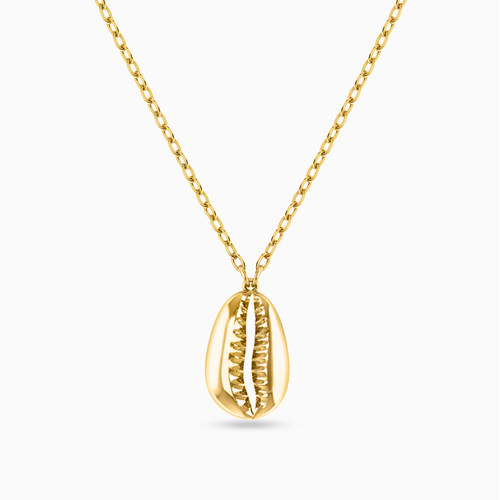 MLN117 - Shell Necklace in 18K Gold - 21046110376-1.jpg