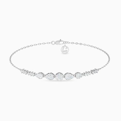 LDB106 - Pear Diamond Chain Bracelet in 18K Gold - FS30-062-1.jpg