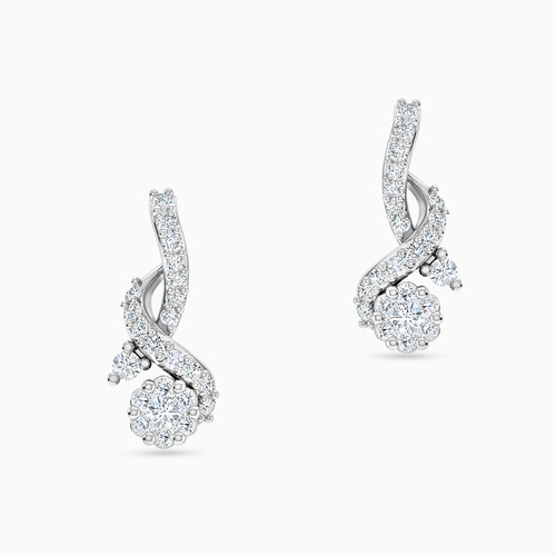 LDE111 - Flower Diamond Stud Earrings in 18K Gold - HS20-230-1.jpg