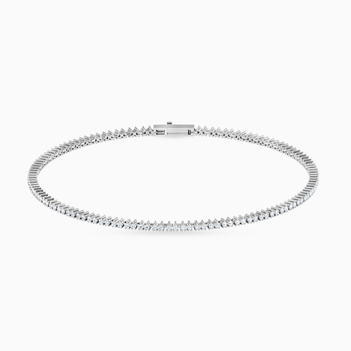 LDB105 - Diamond Tennis Bracelet in 18K Gold - BZ30-245-1.jpg