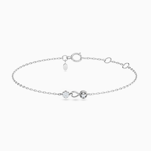 LDB139 - Circle Diamond Chain Bracelet in 18K Gold - 144360301161181-1.jpg