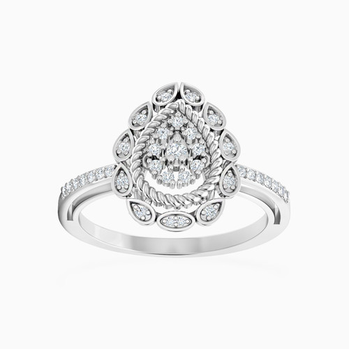 LDR1235 - Pear Diamond Ring in 18K Gold - RG10-1031-1.jpg