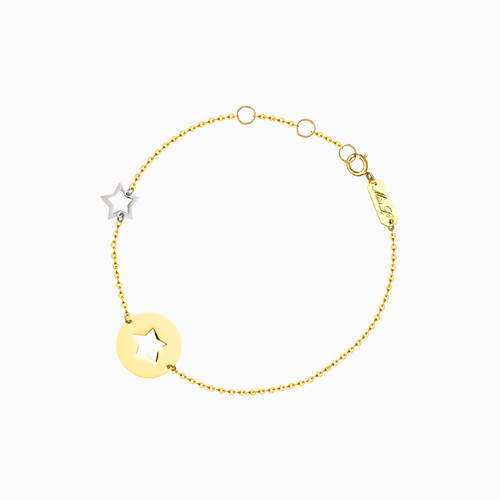 MLB117 - Star Chain Bracelet in 18K Gold - E11101400094181-2.jpg