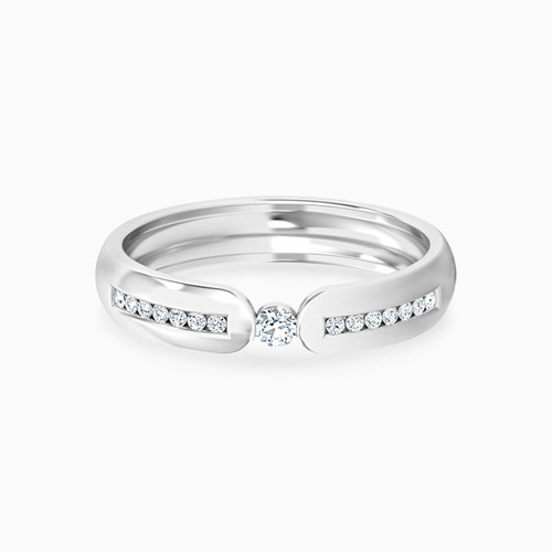 LDR1580 - Circle Diamond Ring in 18K Gold - RG70-040-1.jpg