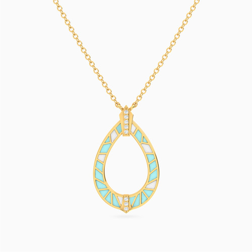 MLN1186 - Pear Diamonds & Colored Stones Necklace in 18K Gold - 141500301232451-1.jpg